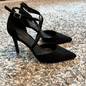 Le Chateau Strappy Black Heels